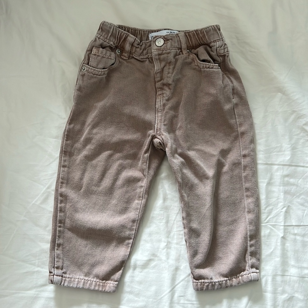 Zara 18-24m denim pants